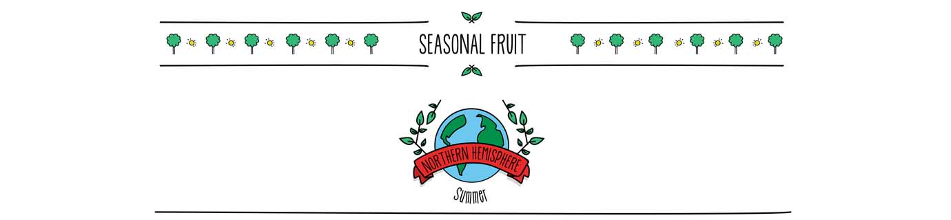 Seasonal fruits calendar