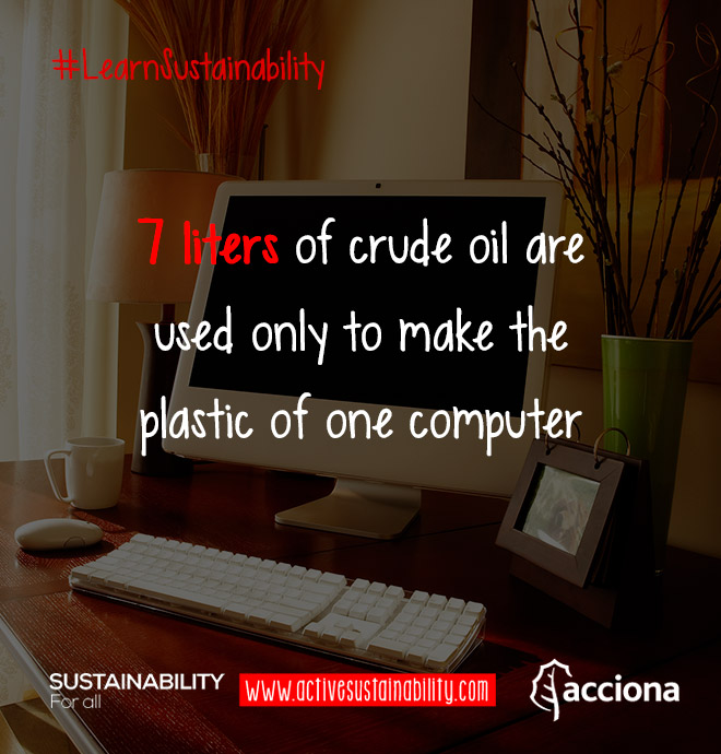 #LearnSustainability: Crude oil to make computers