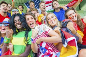 Sports build group identities