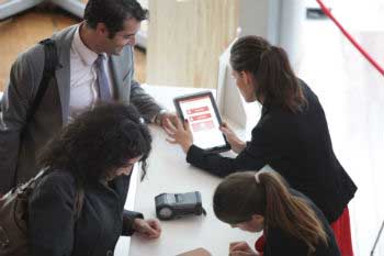 An iPad application to know about the carbon footprint 