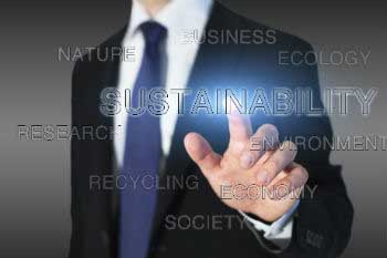 You only have to use your common sense for being sustainable