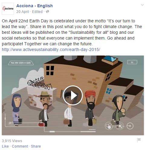 ACCIONA Facebook