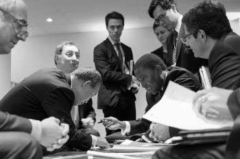 Paris Agreement signing
