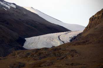 The Antarctica glaciers are melting down