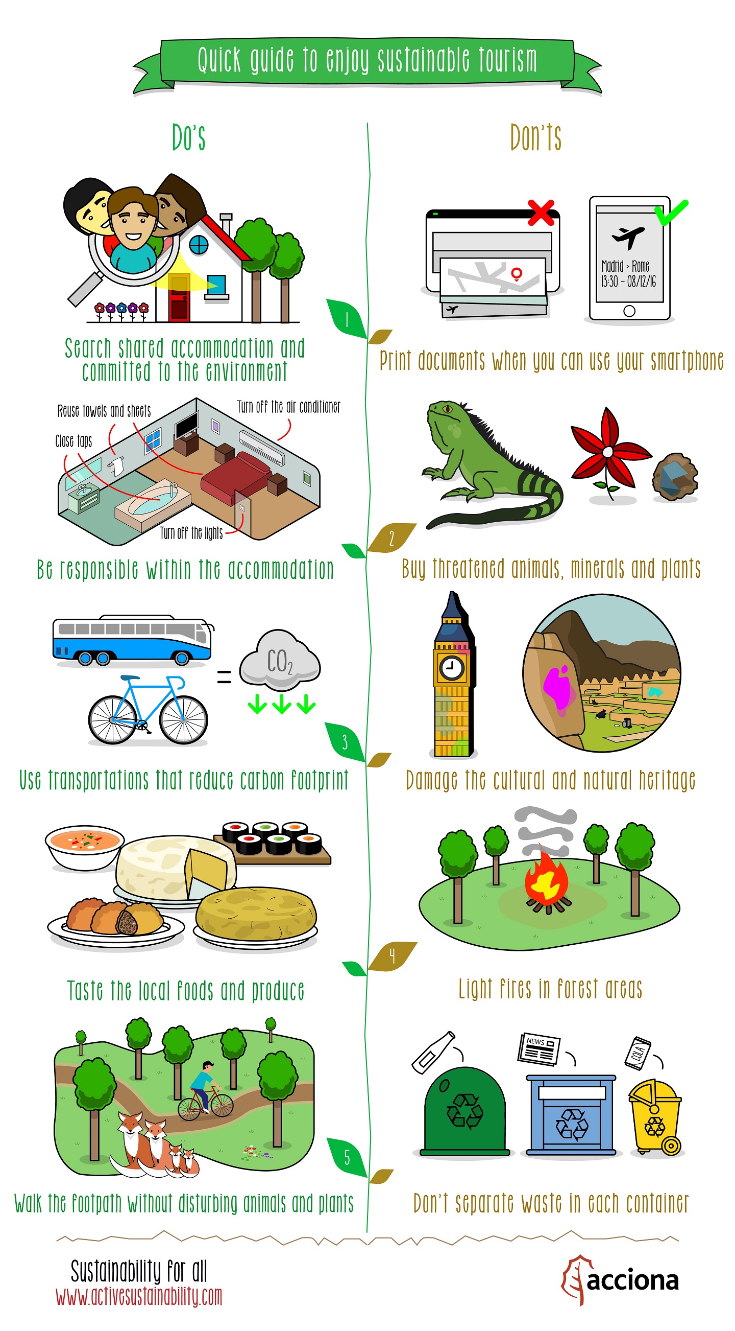 Guide to enjoy the best sustainable tourism