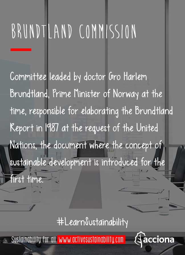#LearnSustainability: Brundtland Commission