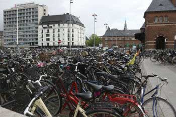 Copenhague, the best city in bicycle use