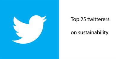 Top 25 #sustainability