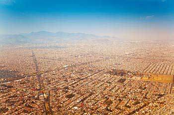 The capital of Mexico has 23 million inhabitants
