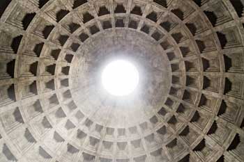 Dome of the Pantheon in Rome