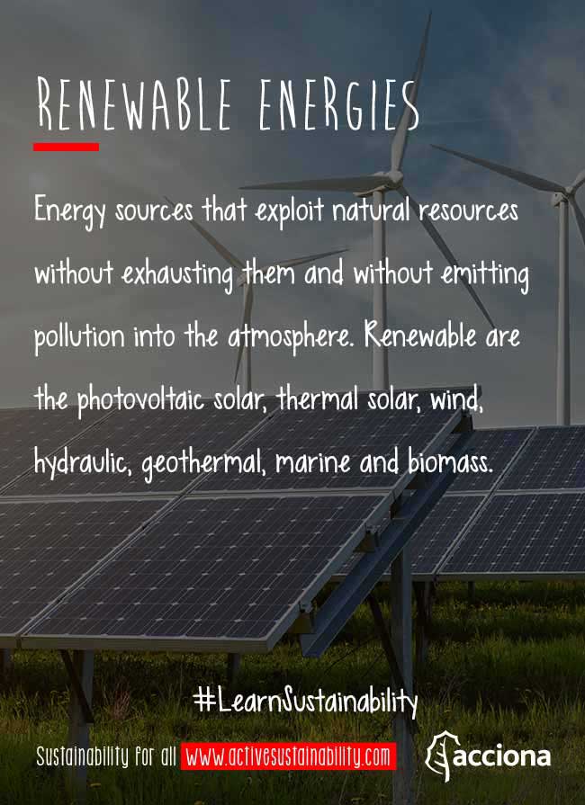 #LearnSustainability: Renewable energies