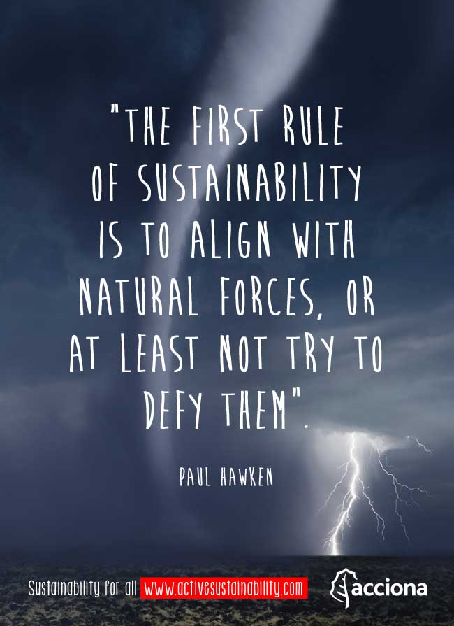 Paul Hawken and the rules of sustainability