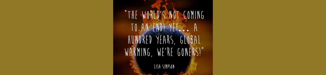 Lisa Simpson and the end of the world