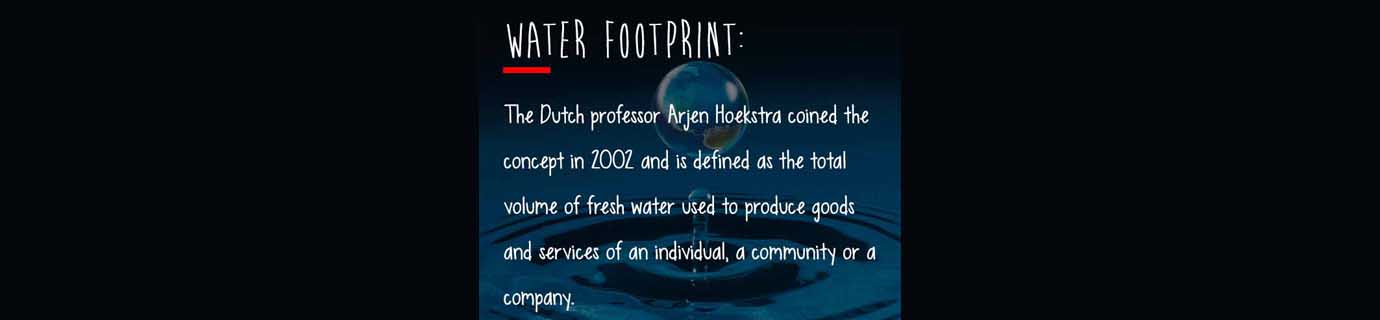 #LearnSustainability: Water footprint