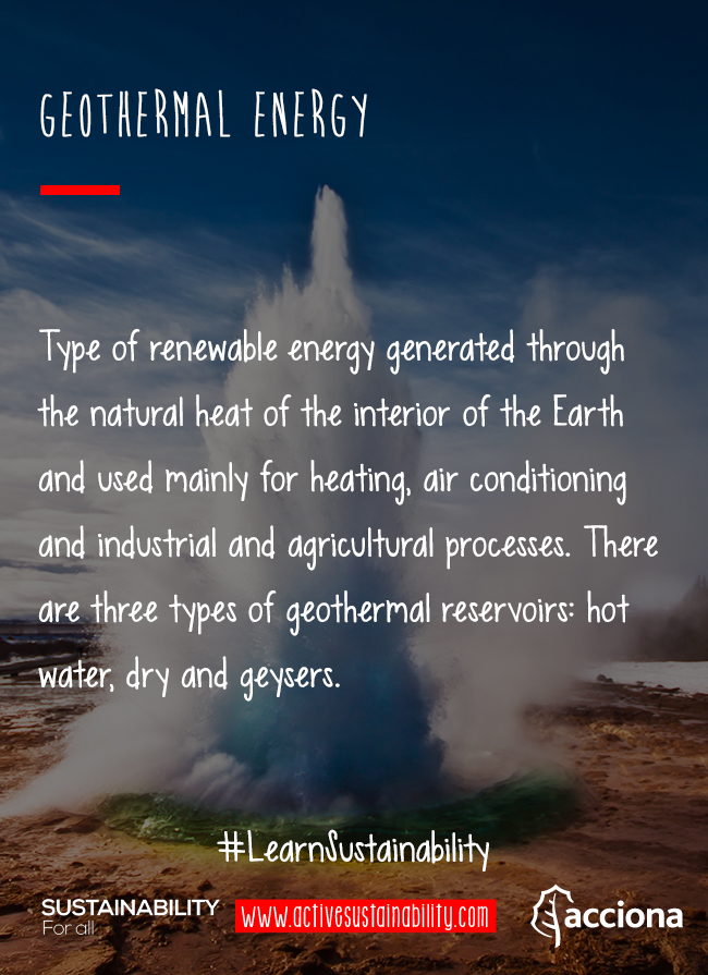 #LearnSustainability: Geothermal energy