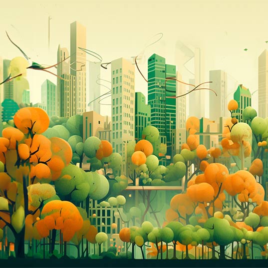 Think of cities as part of nature: a new perspective for urban development